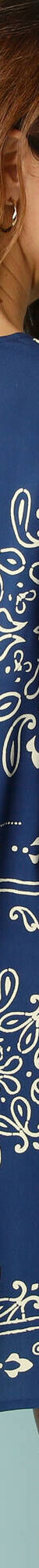 Robe évasée Spécial Petites, imprimé bicolore (indigo) Robe évasée Spécial Petites, imprimé bicolore (indigo)